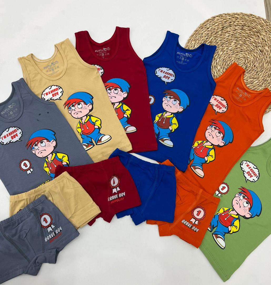 زیرپوش و شورت بچگانه